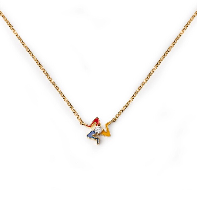 isola bella trinacria 20001474 collana trinacria