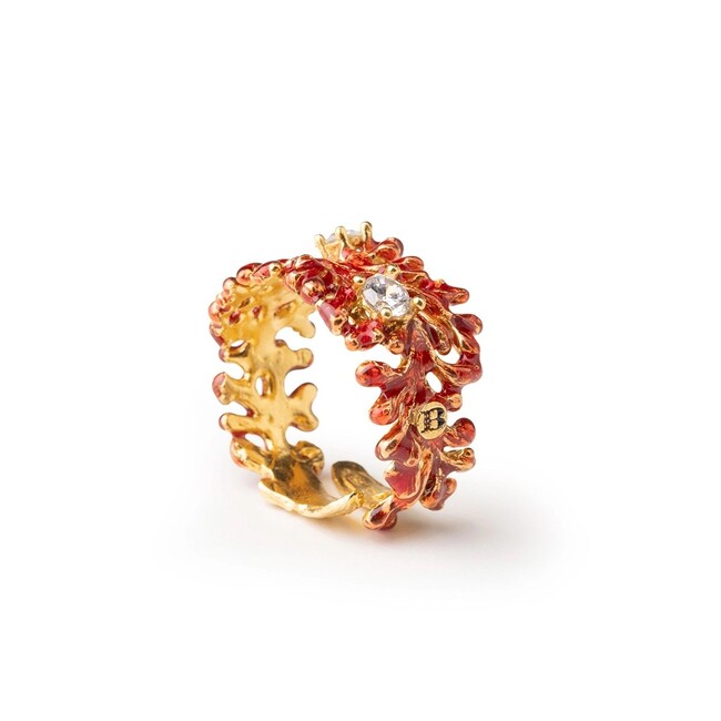 isola bella corallo 20001485 anello corallo